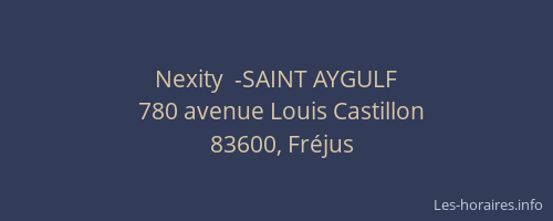 Nexity  -SAINT AYGULF