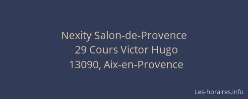 Nexity Salon-de-Provence