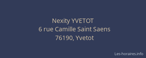 Nexity YVETOT