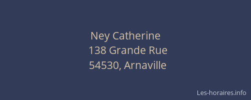 Ney Catherine