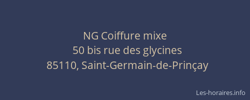 NG Coiffure mixe