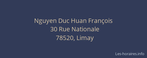 Nguyen Duc Huan François