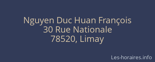 Nguyen Duc Huan François