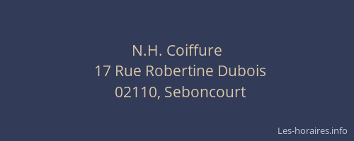 N.H. Coiffure