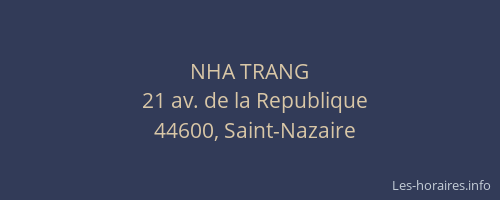 NHA TRANG