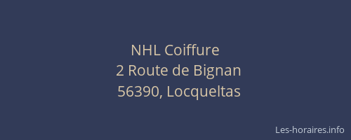 NHL Coiffure