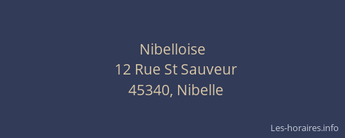 Nibelloise