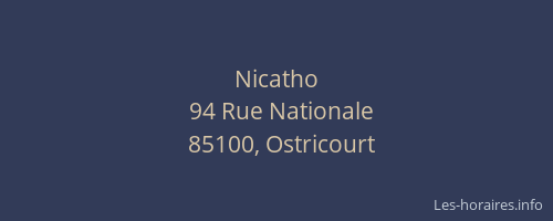 Nicatho