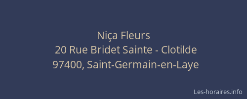 Ni&ccedil;a Fleurs