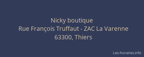 Nicky boutique