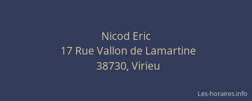 Nicod Eric