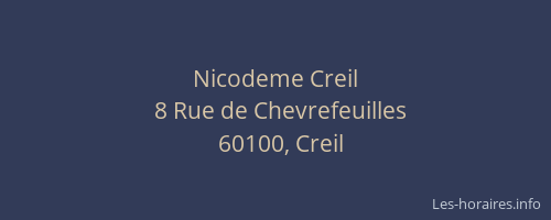 Nicodeme Creil