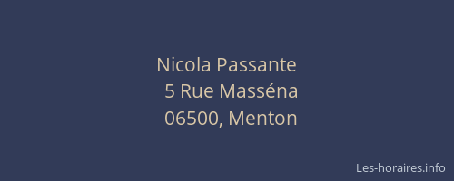 Nicola Passante