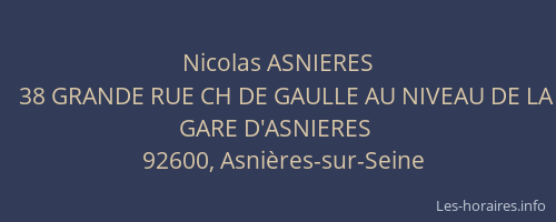 Nicolas ASNIERES