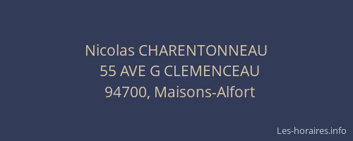 Nicolas CHARENTONNEAU