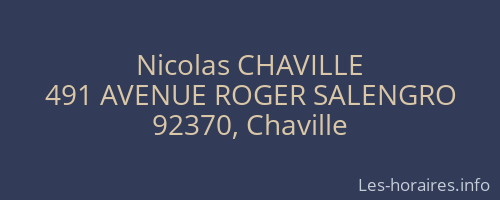 Nicolas CHAVILLE