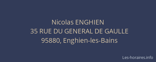 Nicolas ENGHIEN
