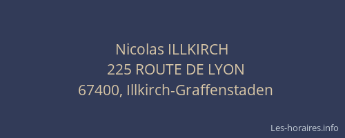 Nicolas ILLKIRCH
