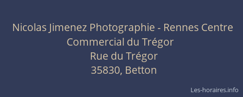 Nicolas Jimenez Photographie - Rennes Centre Commercial du Trégor