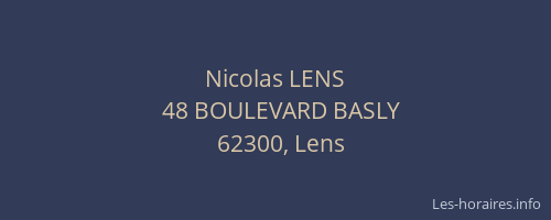 Nicolas LENS