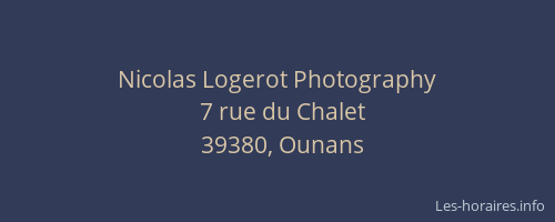 Nicolas Logerot Photography