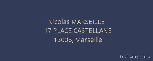 Nicolas MARSEILLE