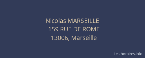 Nicolas MARSEILLE