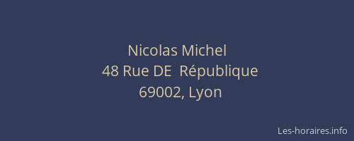 Nicolas Michel