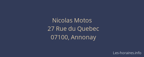 Nicolas Motos