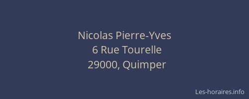Nicolas Pierre-Yves