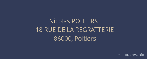 Nicolas POITIERS