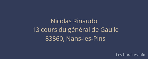 Nicolas Rinaudo