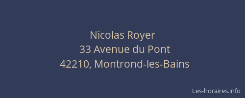 Nicolas Royer