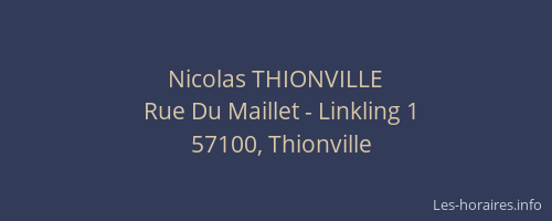 Nicolas THIONVILLE