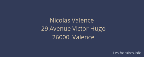 Nicolas Valence