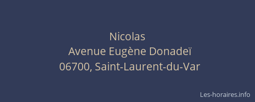 Nicolas