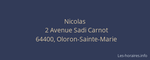 Nicolas