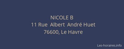 NICOLE B