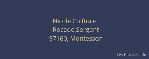 Nicole Coiffure