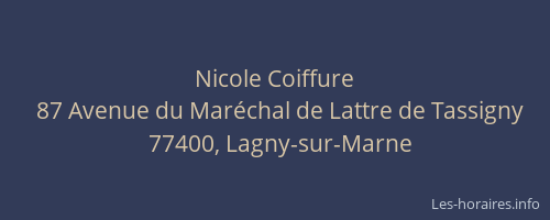 Nicole Coiffure