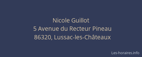 Nicole Guillot