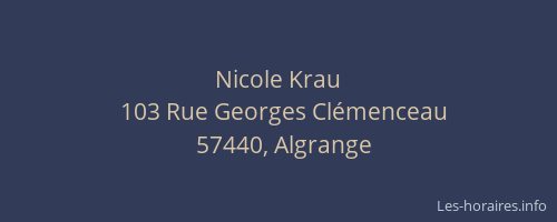 Nicole Krau