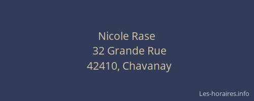 Nicole Rase