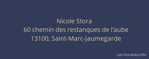 Nicole Stora