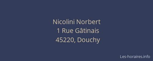 Nicolini Norbert
