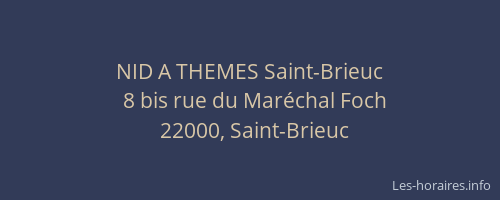 NID A THEMES Saint-Brieuc