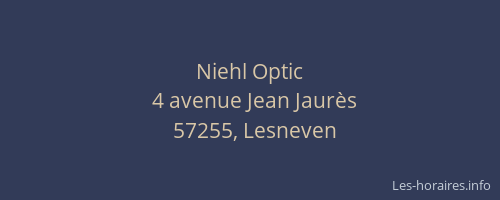 Niehl Optic