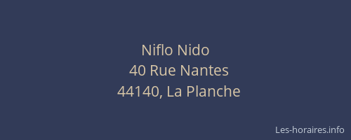 Niflo Nido