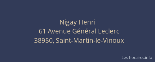 Nigay Henri