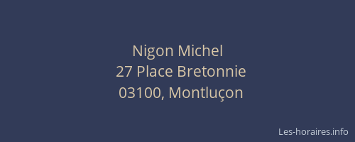 Nigon Michel